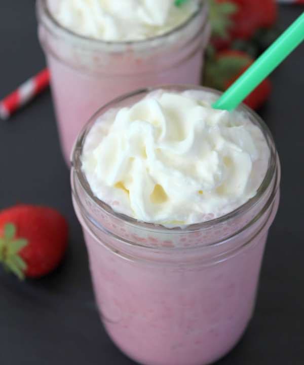 Strawberries and Cream Frappuccino Punchfork