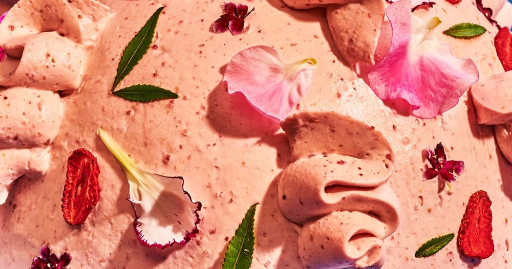 PB&J Dome Cake Punchfork