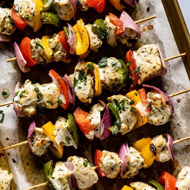 Chicken Kabobs in Oven Punchfork