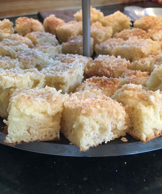 Easy Coconut Sheet Cake Punchfork