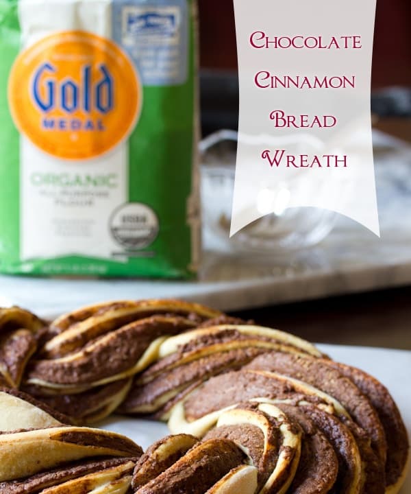 Chocolate Cinnamon Bread Wreath Punchfork