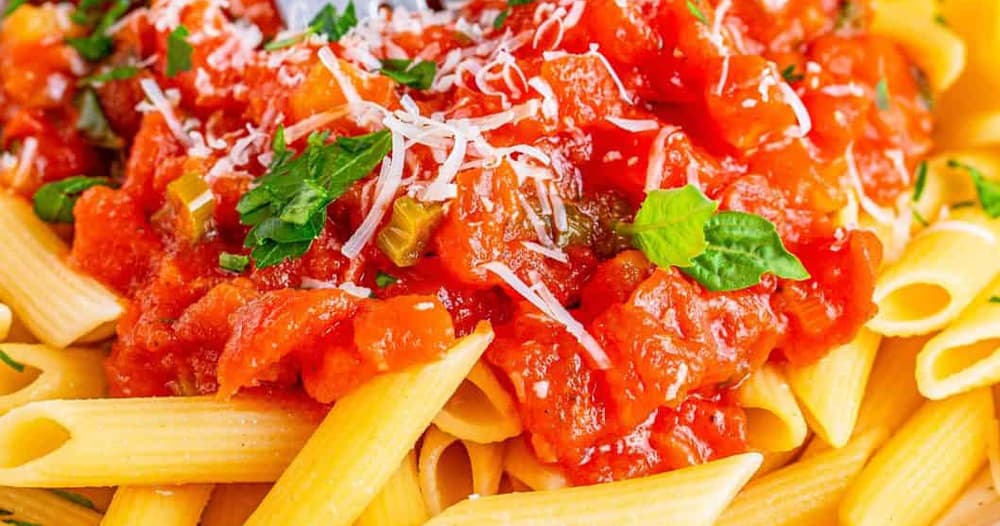 Easy Tomato Basil Sauce Punchfork