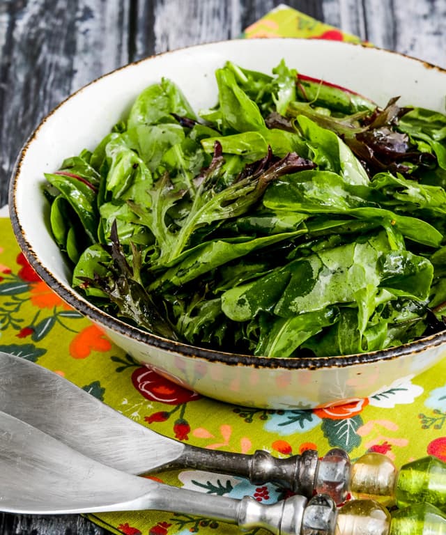 Mary's Perfect Easy Dressing for Spring Mix Greens Punchfork