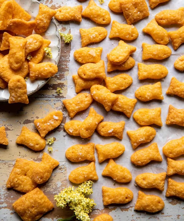 Homemade Goldfish Punchfork