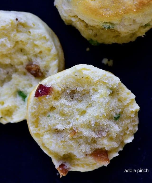 Bacon Green Onion Biscuits Punchfork
