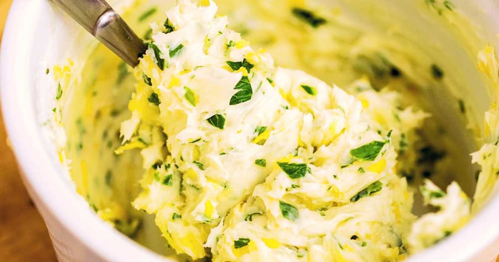 Lemon Parsley Compound Butter Punchfork