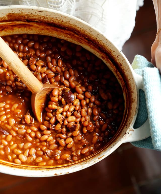 Root Beer Baked Beans Punchfork