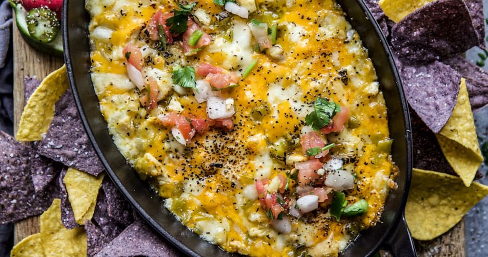 Tequila Chicken Queso Fundido Punchfork