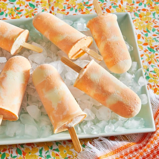 Homemade Creamsicle Pop Punchfork