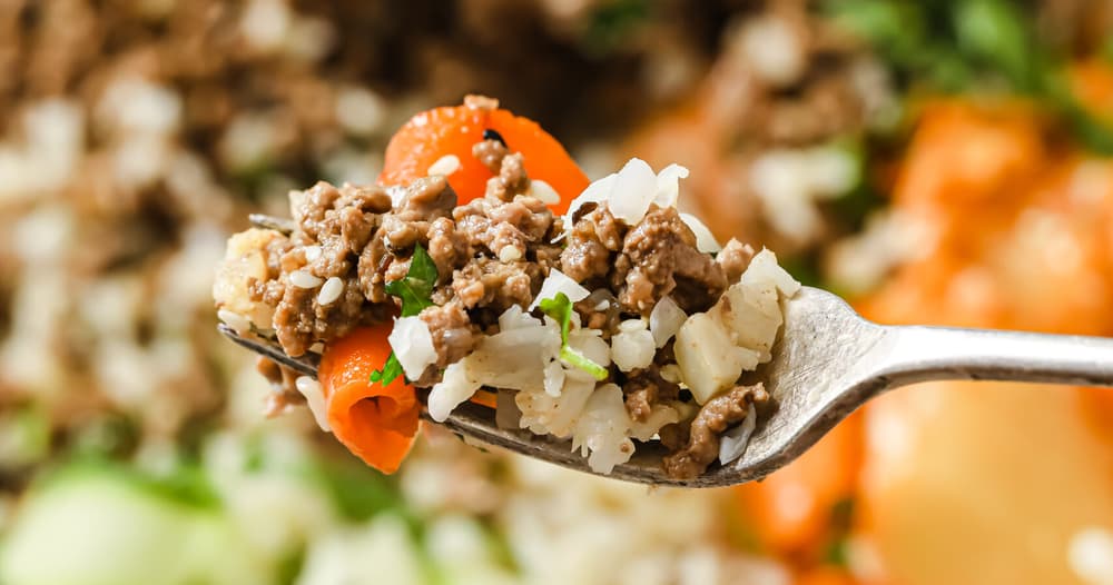 KoreanInspired Ground Beef and Kimchi Bowls Punchfork