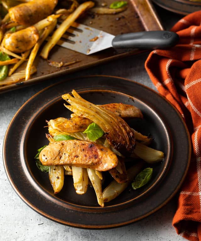 Italian Chicken Sausage and Roasted Fennel (Low Carb) Punchfork