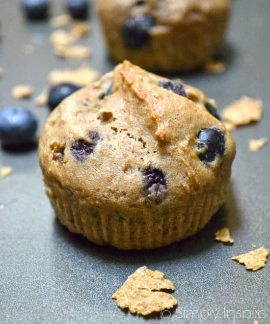Blueberry Bran Muffins Punchfork