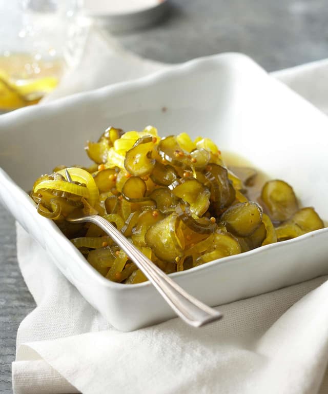 Bread and Butter Pickles Punchfork