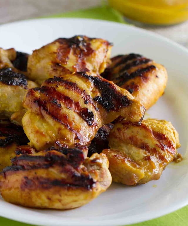Grilled Brown Sugar Mustard Chicken Punchfork