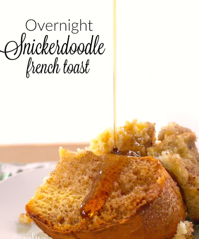 Snickerdoodle Overnight French Toast Punchfork