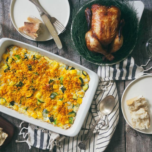 Southern Squash Casserole Without Cheese Punchfork