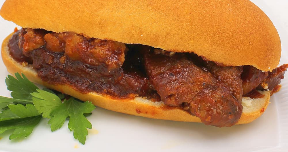 BBQ Country Style Rib Sandwich Punchfork