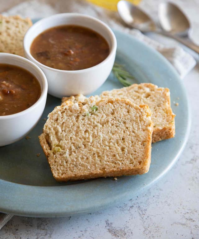 Rosemary Garlic Beer Bread Punchfork