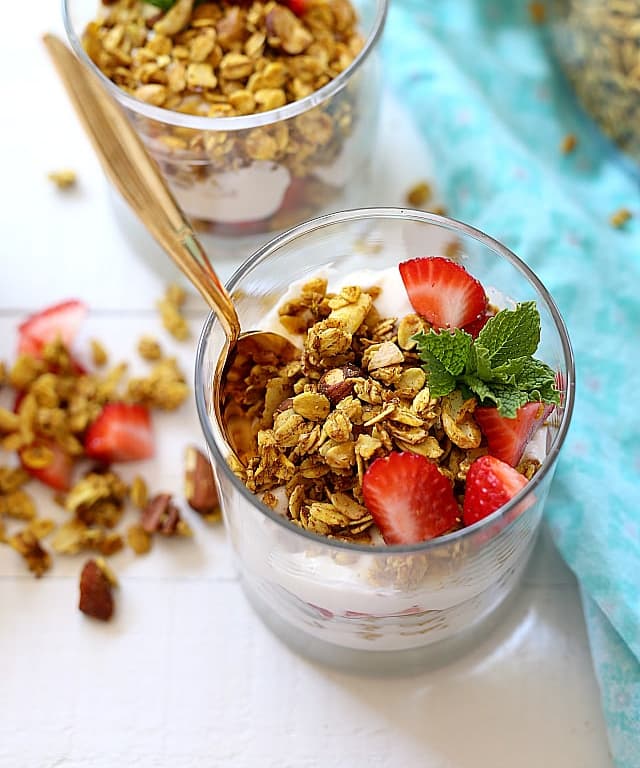 Turmeric Granola Parfaits Punchfork