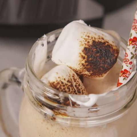 Toasted Marshmallow Campfire Cocktail