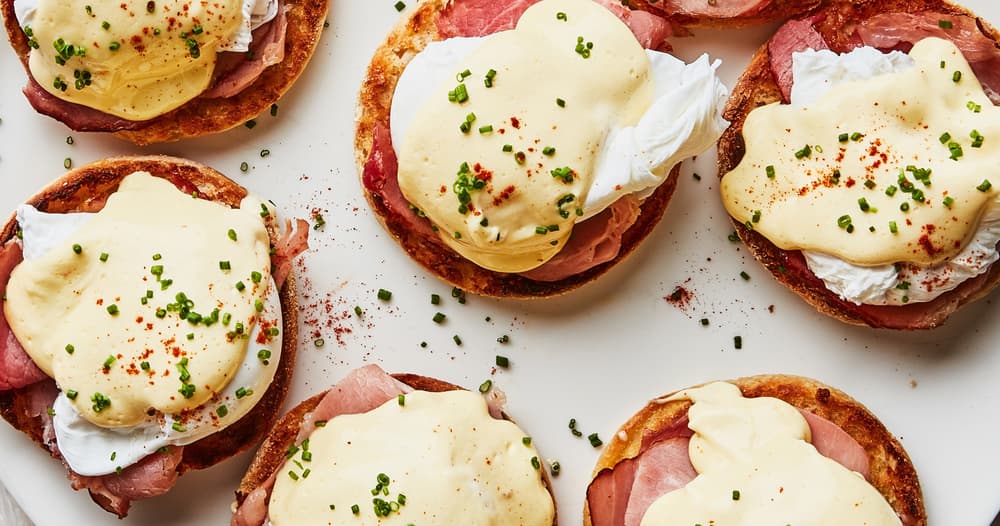 Eggs Benedict for a Crowd Punchfork