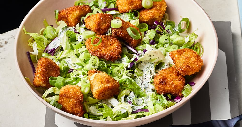 Popcorn Chicken Salad Punchfork