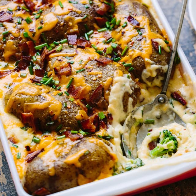 Loaded Baked Potato Casserole Punchfork