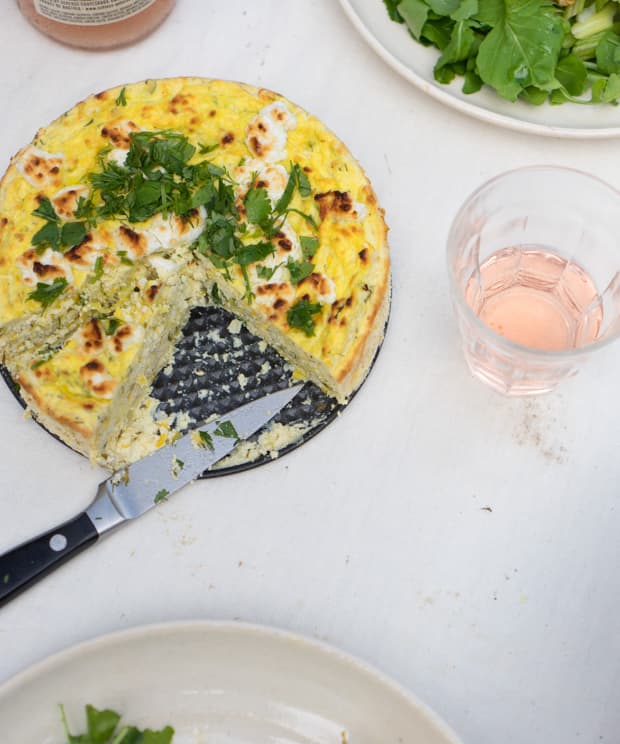 Zucchini Ricotta Cheesecake Punchfork