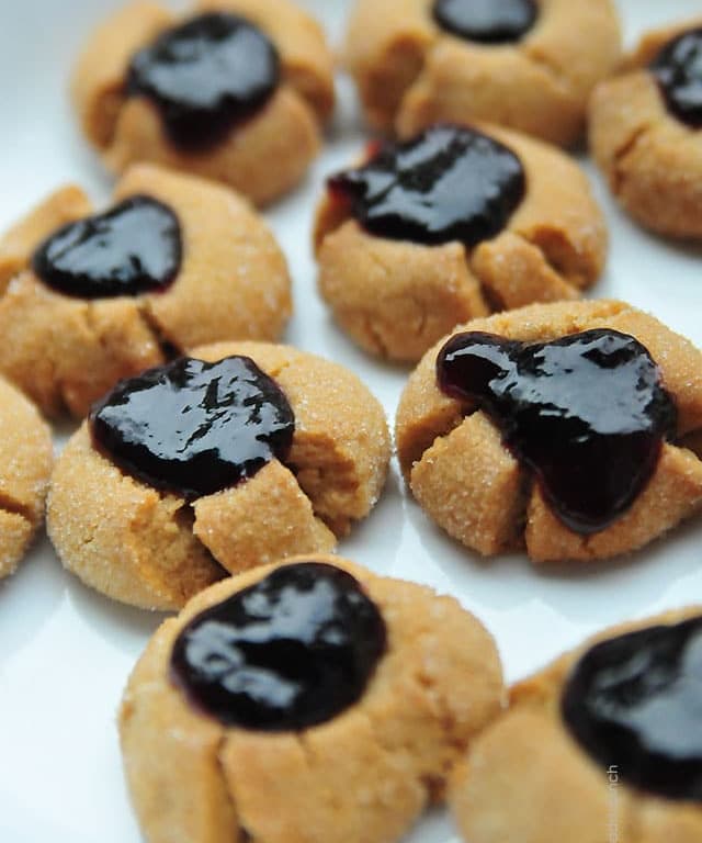 Peanut Butter Jelly Cookies Punchfork