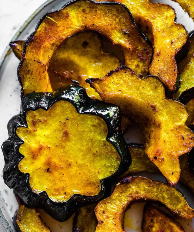 Roasted Acorn Squash Punchfork