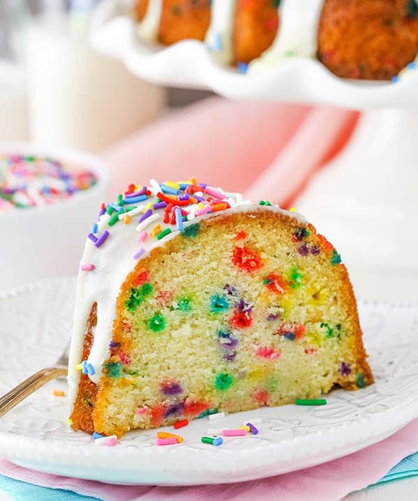 Funfetti Bundt Cake Punchfork
