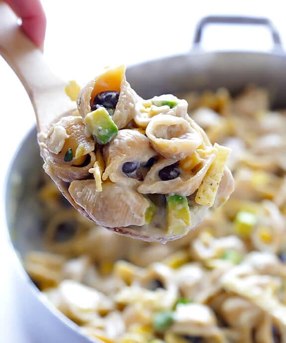 Mexican Macaroni and Cheese Punchfork