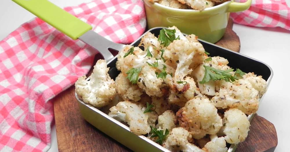 Baked Parmesan Cauliflower Punchfork