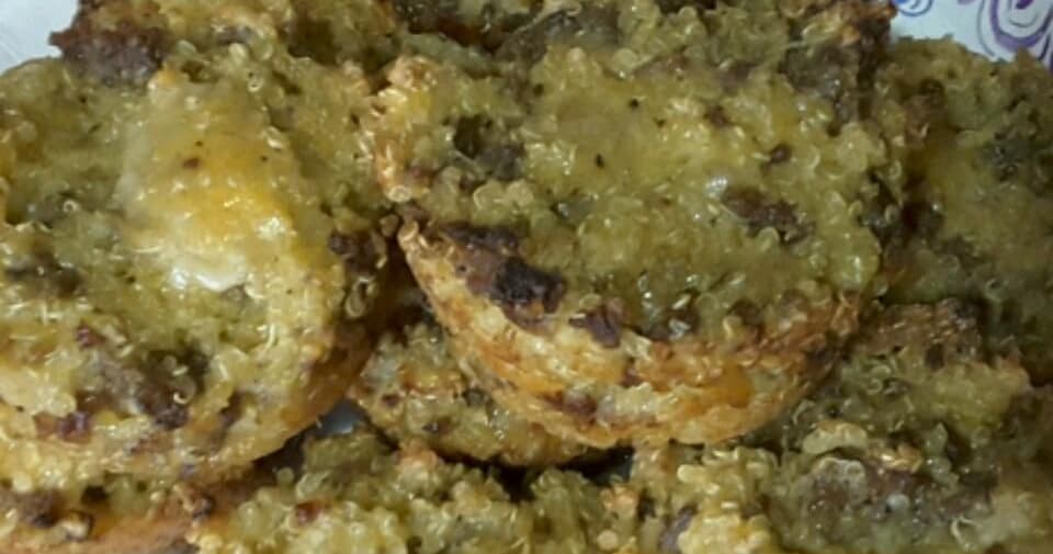 Savory Turkey Sausage Quinoa Bites Punchfork