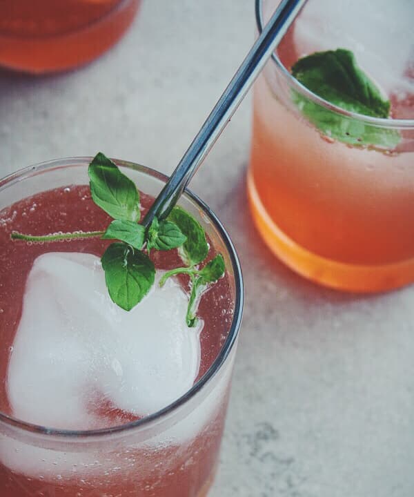 Strawberry Shrub Cocktail Punchfork