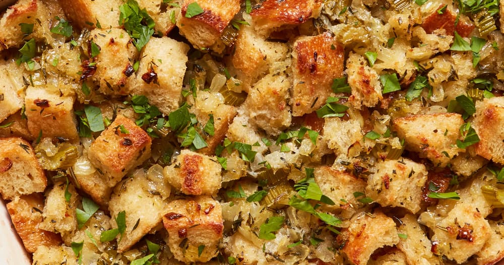 Savory Herb Bread Pudding Punchfork