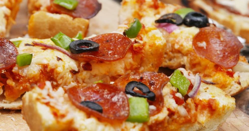 Grilled Pizza Bread Punchfork