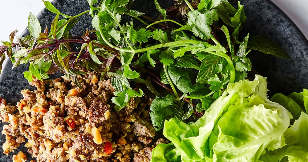 Lamb Larb Punchfork