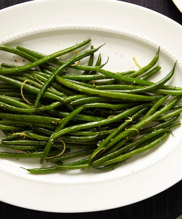 Green Beans with Za'atar and Lemon Punchfork