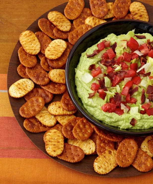 Bacon, Lettuce, Avocado and Tomato Dip Punchfork
