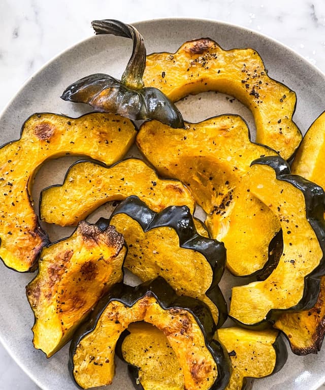 Roasted Acorn Squash Punchfork