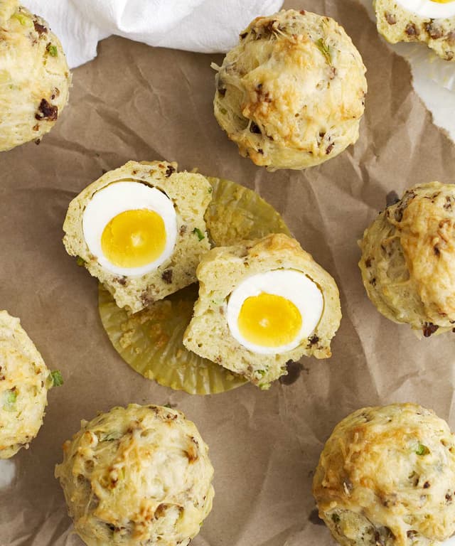 Breakfast Egg and Cheese Muffins Punchfork