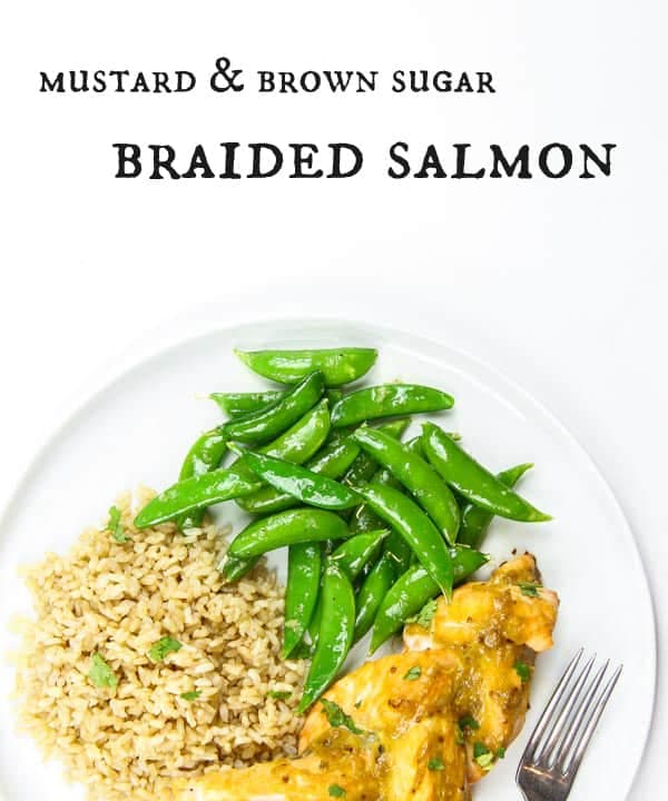 Braided Mustard Brown Sugar Glazed Salmon Punchfork