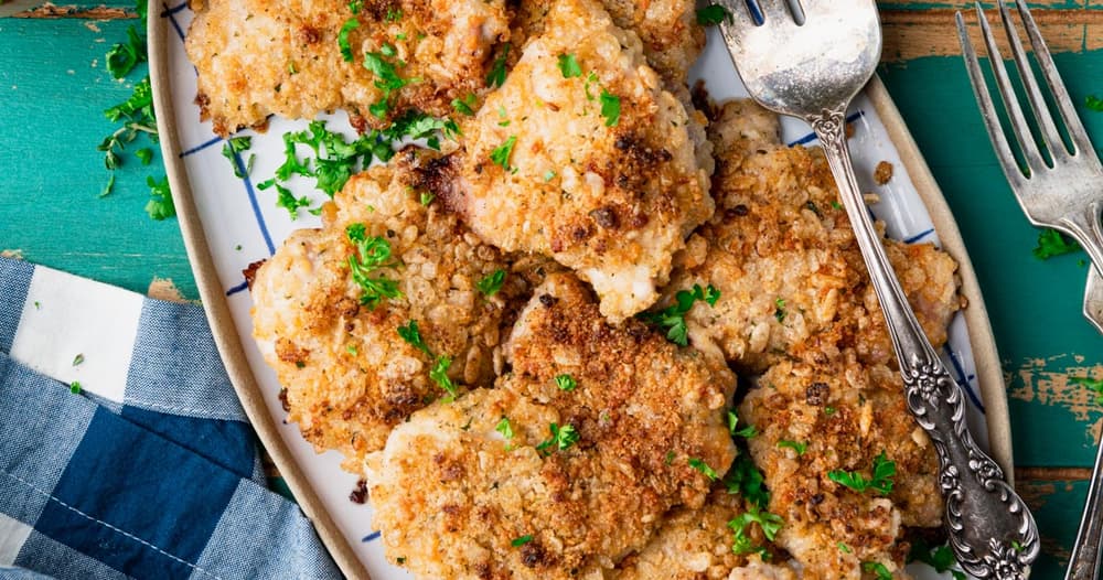 Rice Krispies Parmesan Ranch Chicken Punchfork
