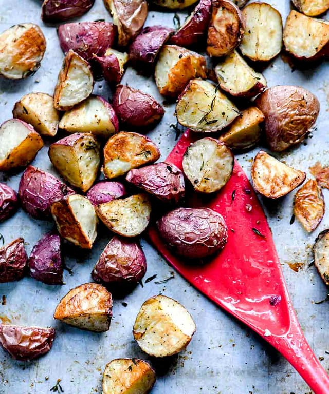Easy Crispy Oven Roasted Potatoes Punchfork