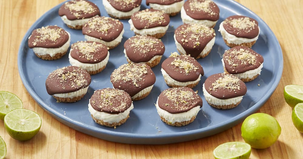 ChocolateCovered Key Lime Pie Bites Punchfork