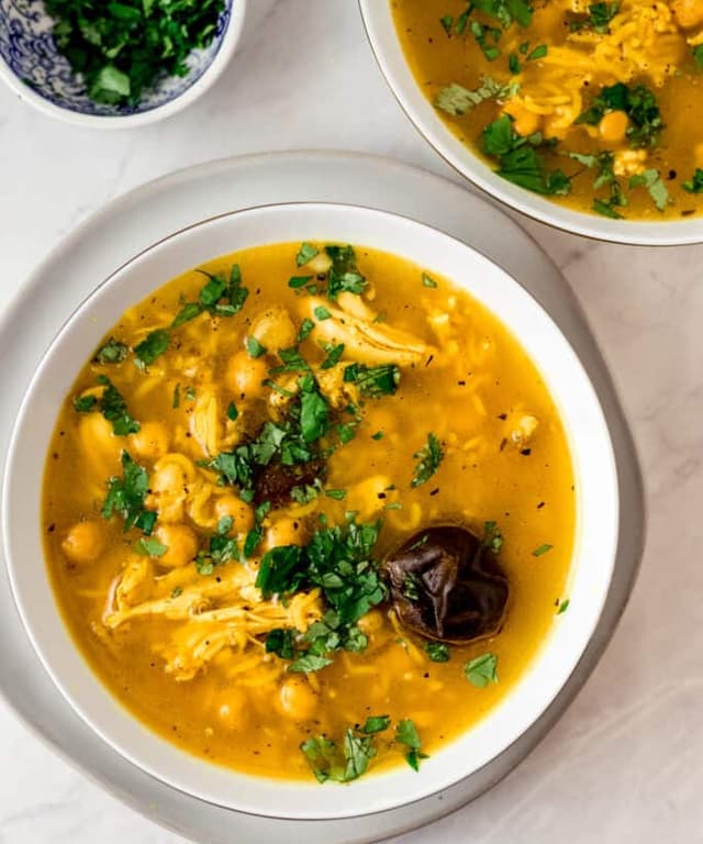 Persian Lemon Chicken Soup Punchfork