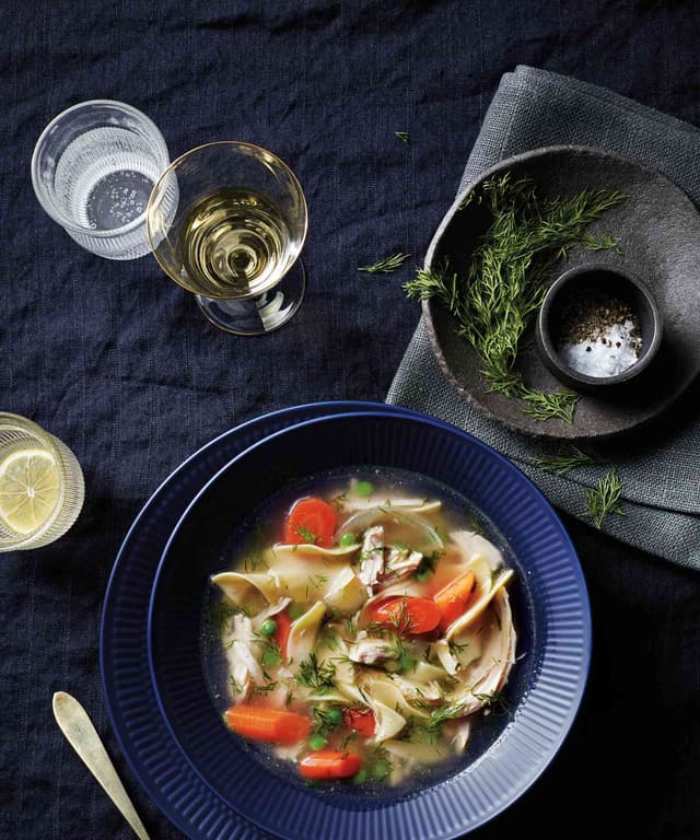 Lemon Dill Chicken Noodle Soup Punchfork