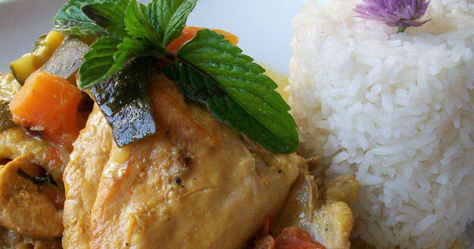 Chicken Stew with Coconut Milk Punchfork
