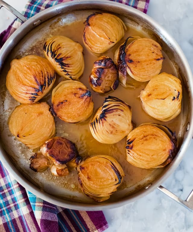 Ottolenghi’s Miso Butter Roasted Onions Punchfork